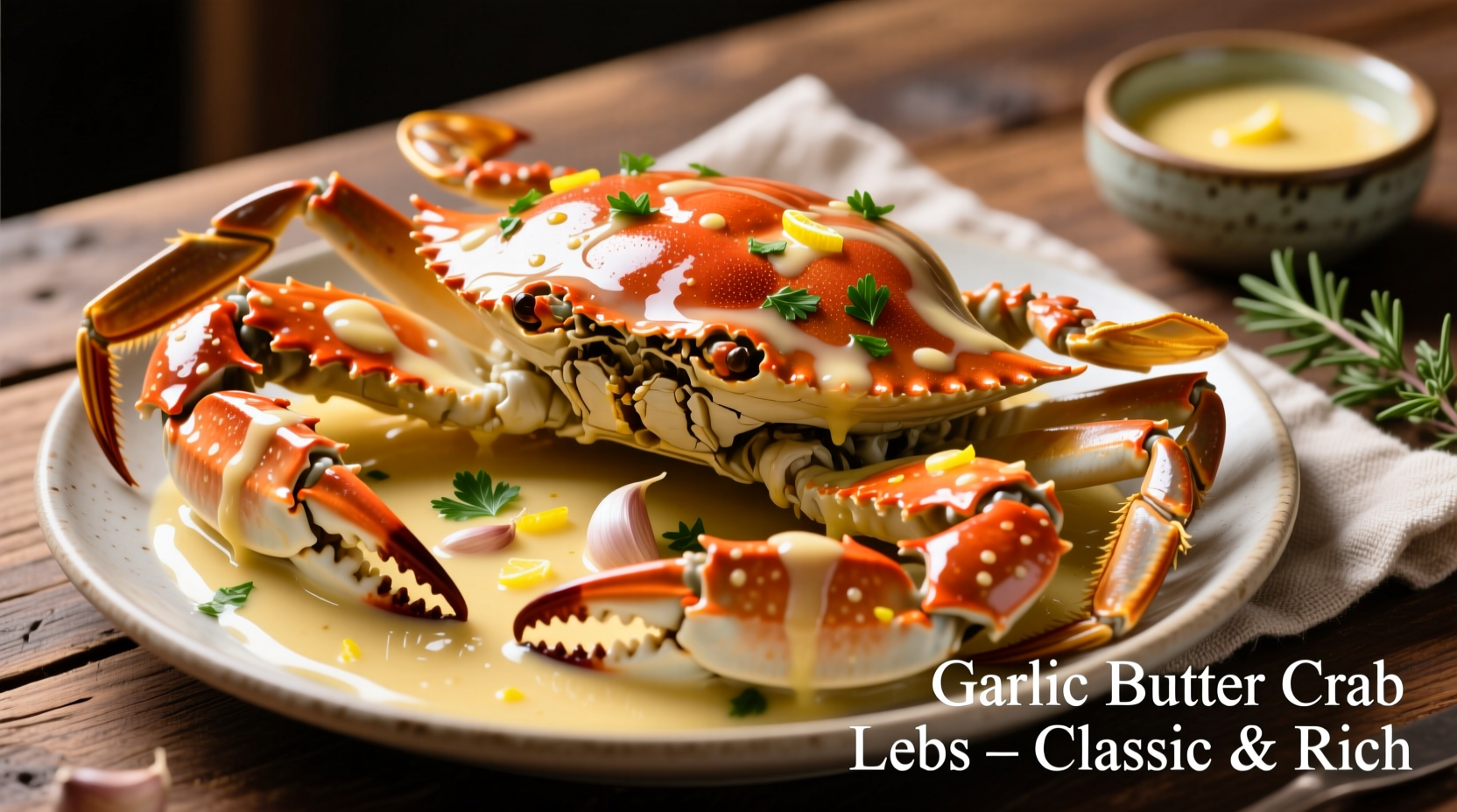 garlic butter sauce for crab legs