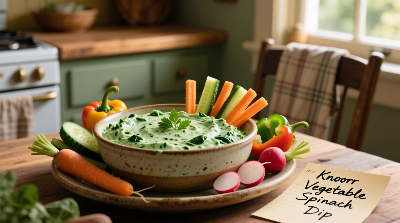 Knorr Vegetable Spinach Dip Recipe: Quick & Creamy