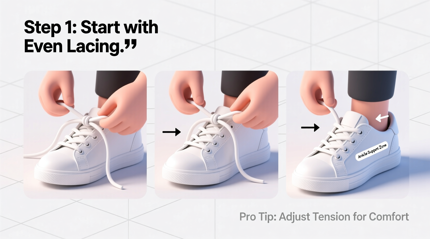 mastering how to put shoe laces step by step techniques for comfort and style