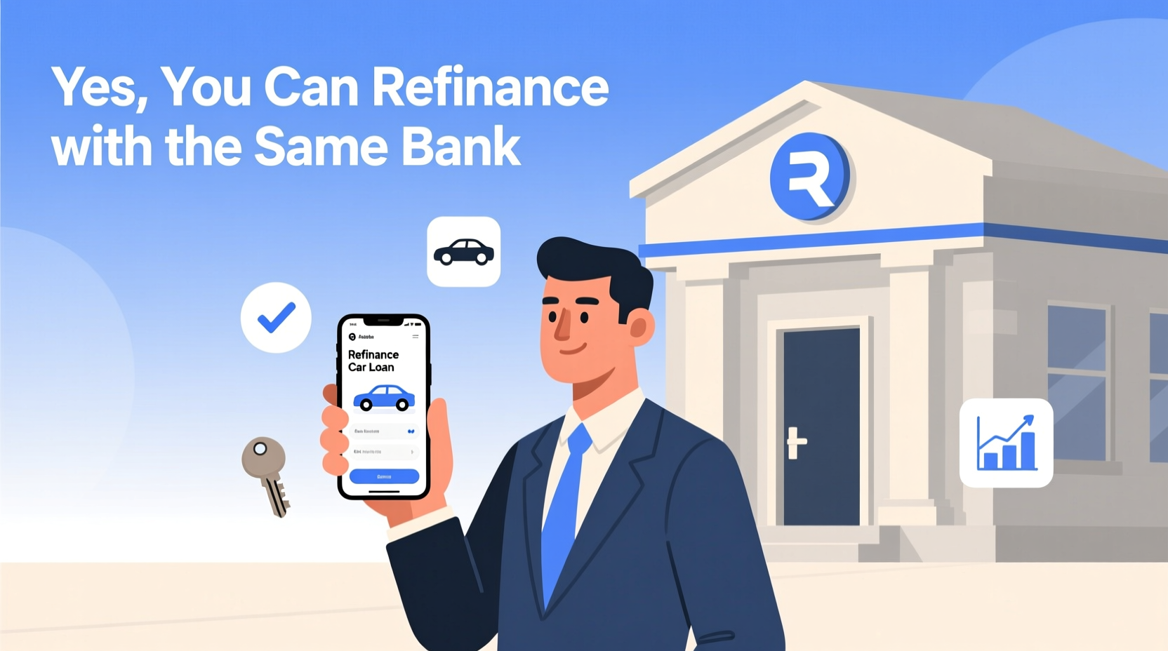 can you refinance a car loan with same bank