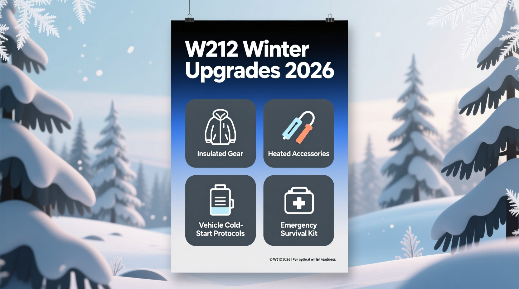 w212 winter upgrades 2026