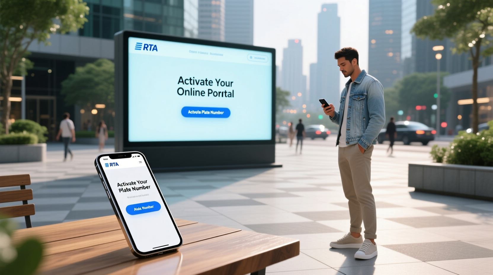 How to Check and Apply for RTA Plate Number Online