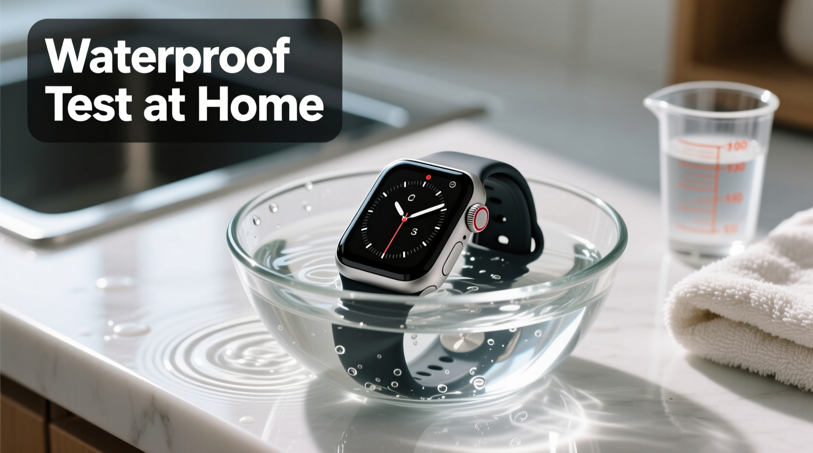 effective methods to accurately test the waterproof feature on your watch at home