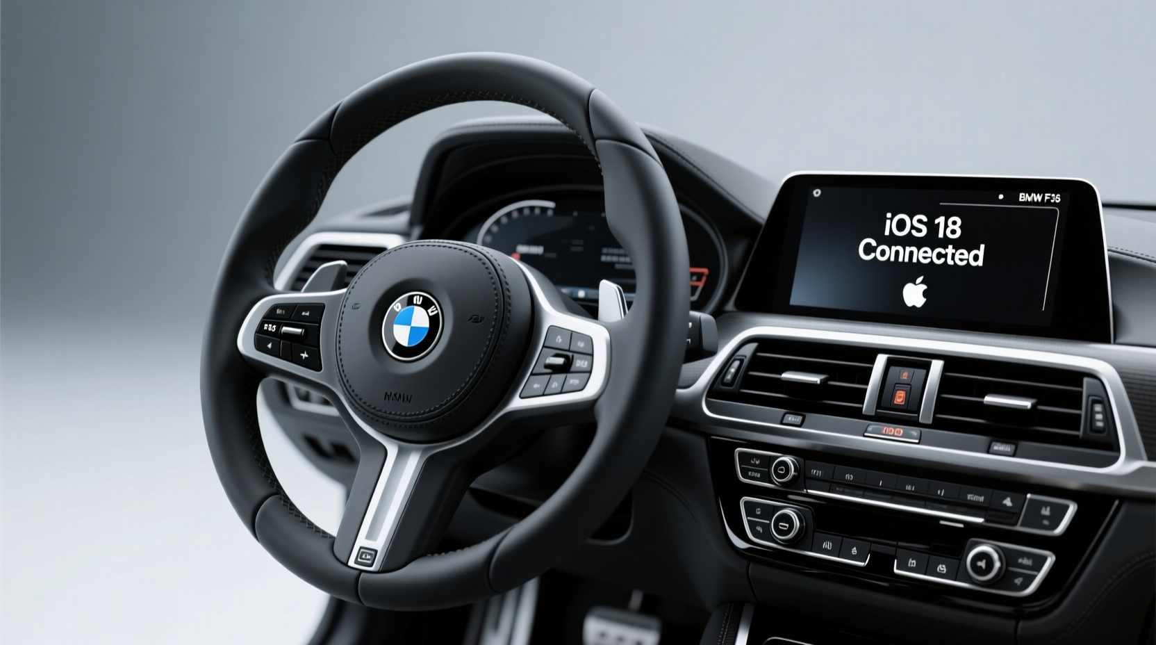 f36 steering controls ios18