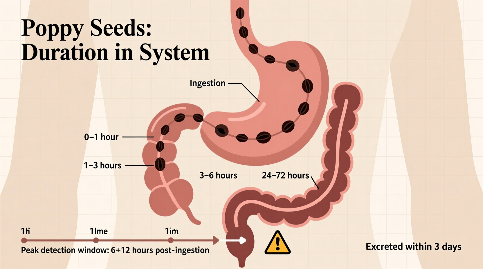 How Long Poppy Seeds Stay in Your System: Facts & Timelines