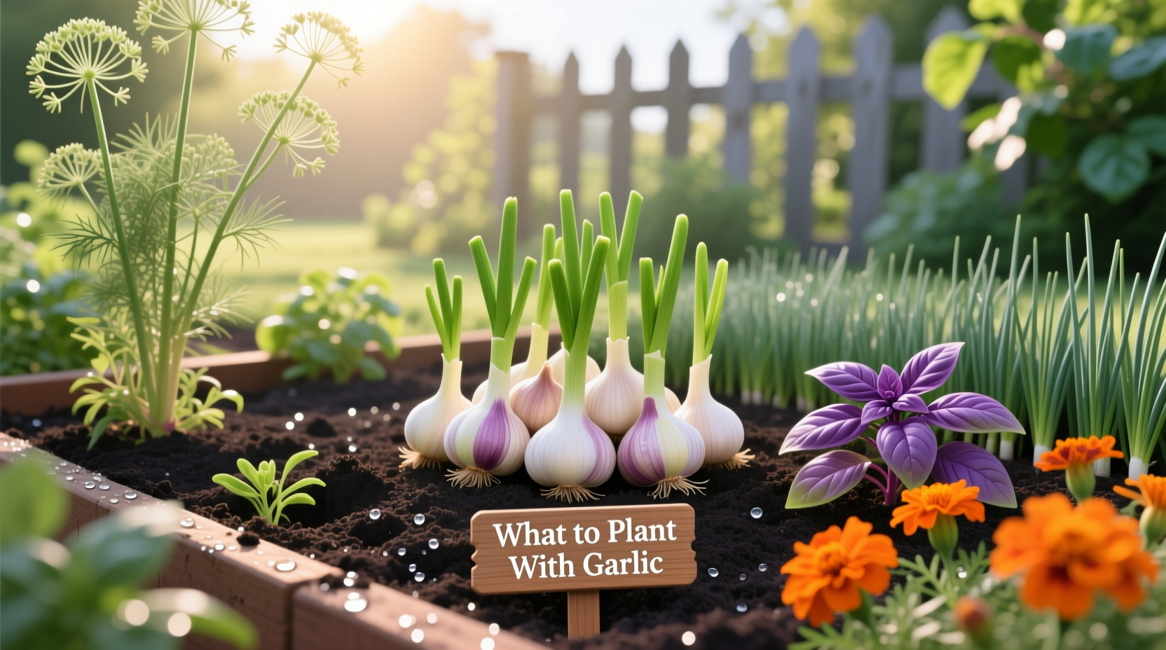 Best Plants to Grow with Garlic: Science-Backed Companions