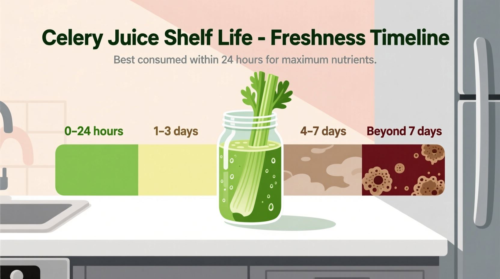 Celery Juice Fridge Life: 3-5 Days (Proven Storage Tips)
