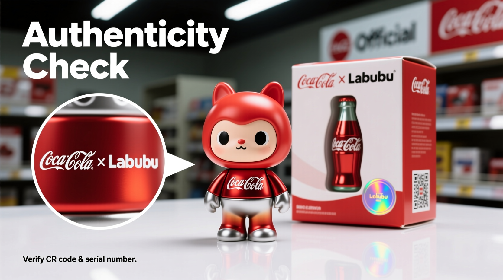 how to know if coca cola labubu is real