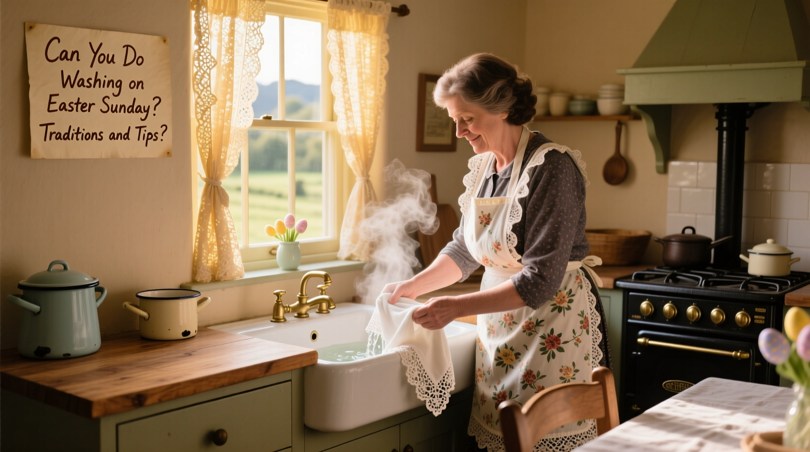can you do washing on easter sunday