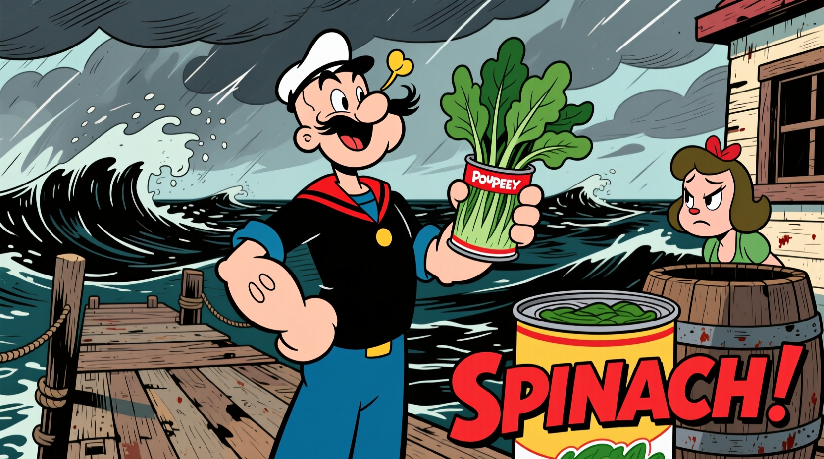 Why Popeye Eats Spinach: The Real Historical Reason