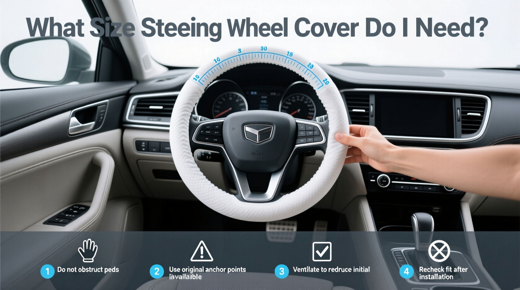 What Size Steering Wheel Cover Do I Need: Buying Guide