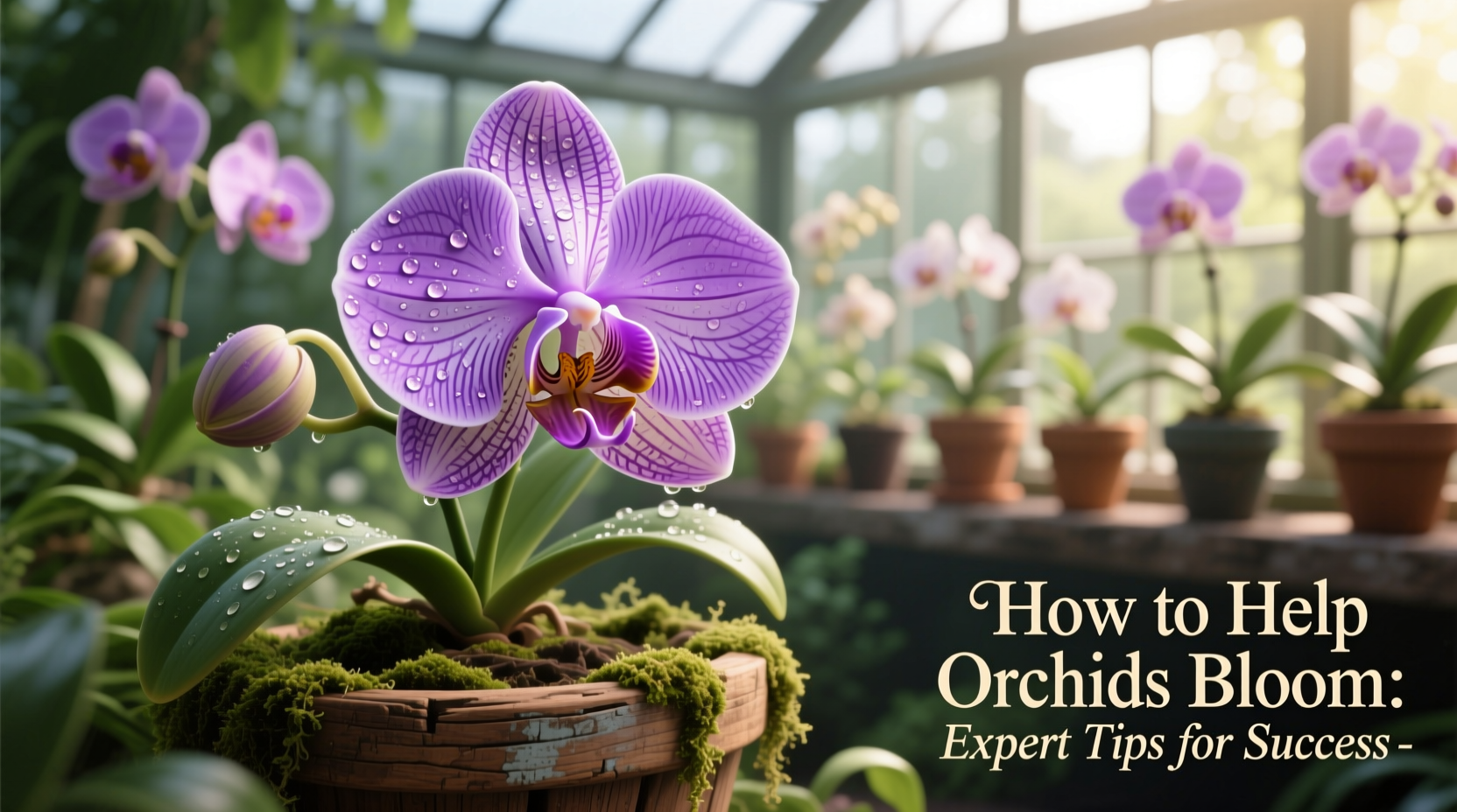 how to help orchids bloom