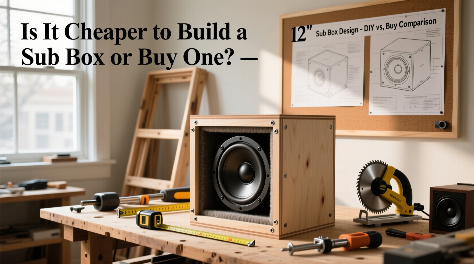 Subwoofer Box Guide: Build or Buy a 12-Inch?