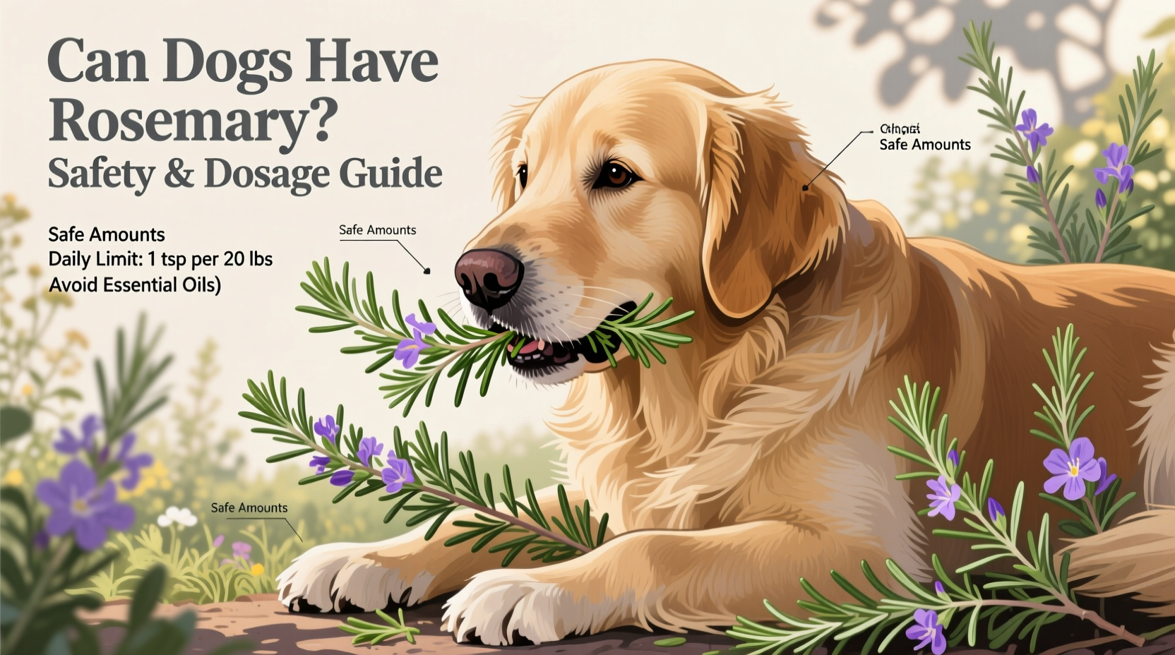 Photo inspiration: Can Dogs Have Rosemary Safety Dosage Guide Photo Inspiration