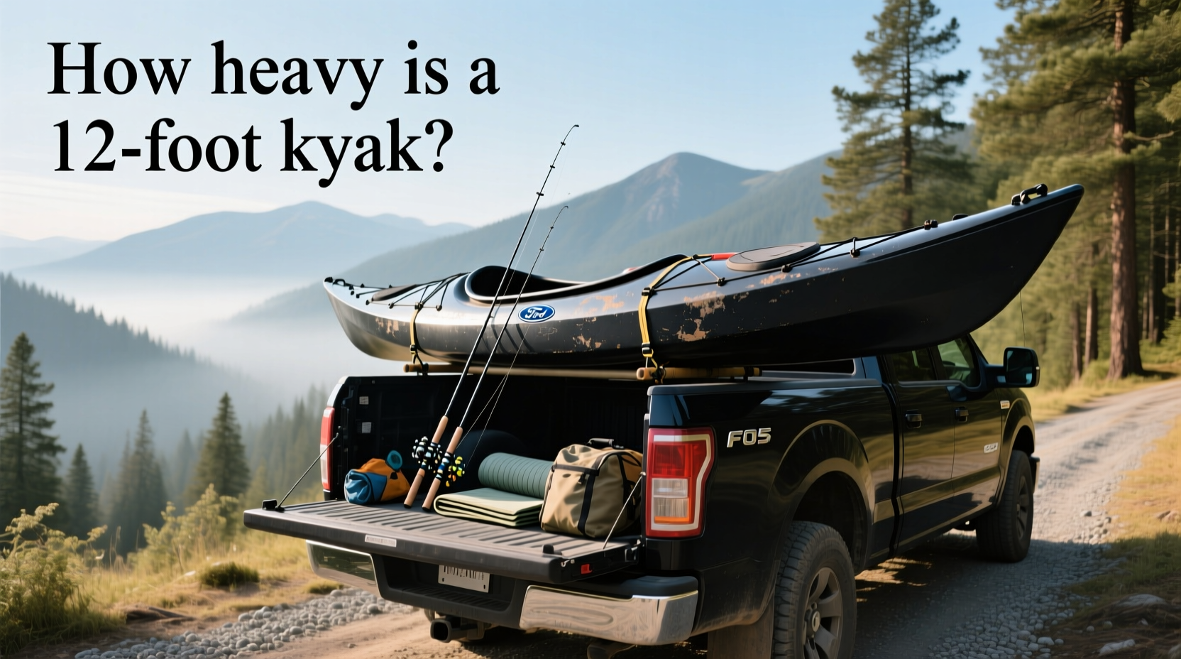 12 foot kayak on a truck weight transport tips