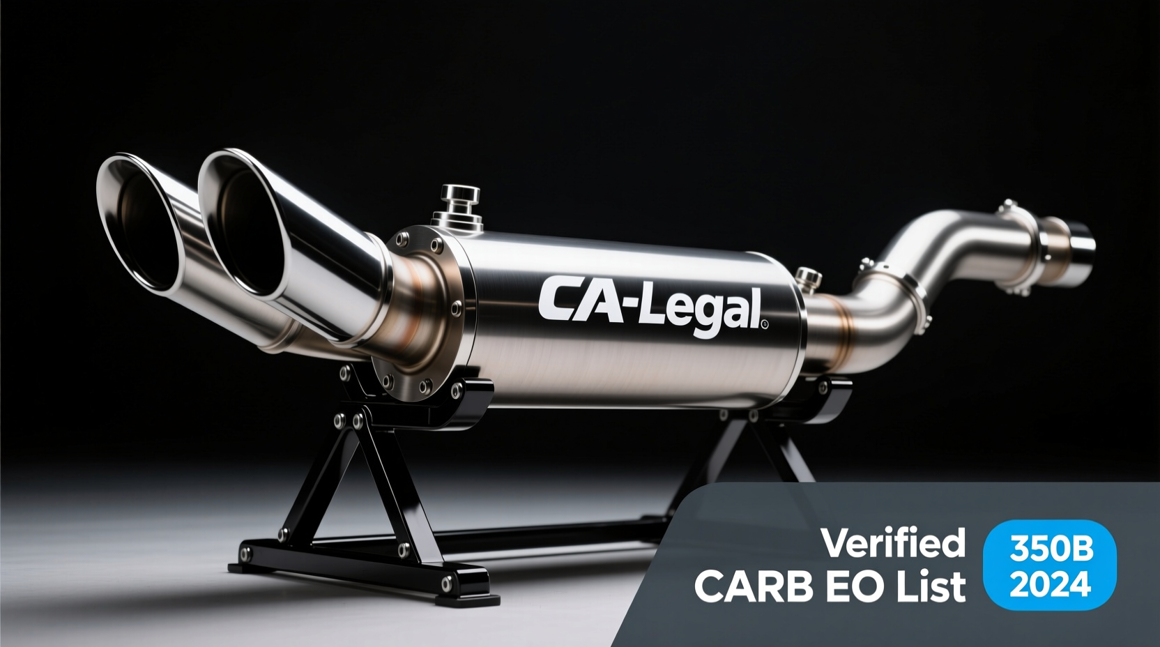 ca legal 350z exhaust