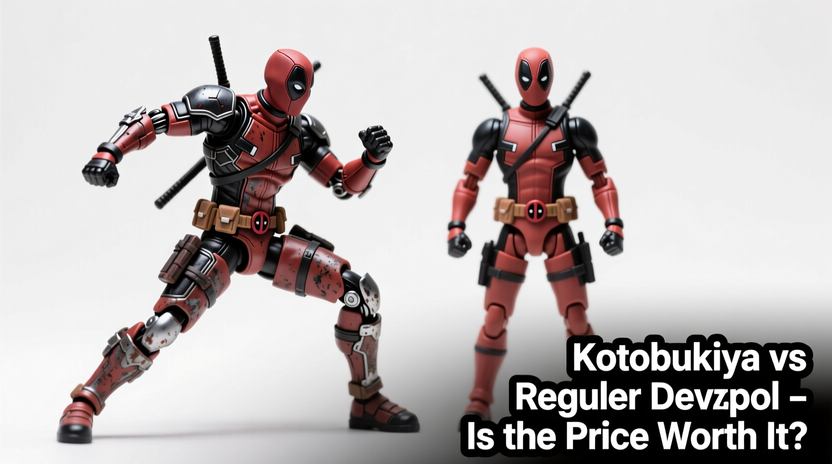kotobukiya vs regular deadpool action figures is the price difference worth it