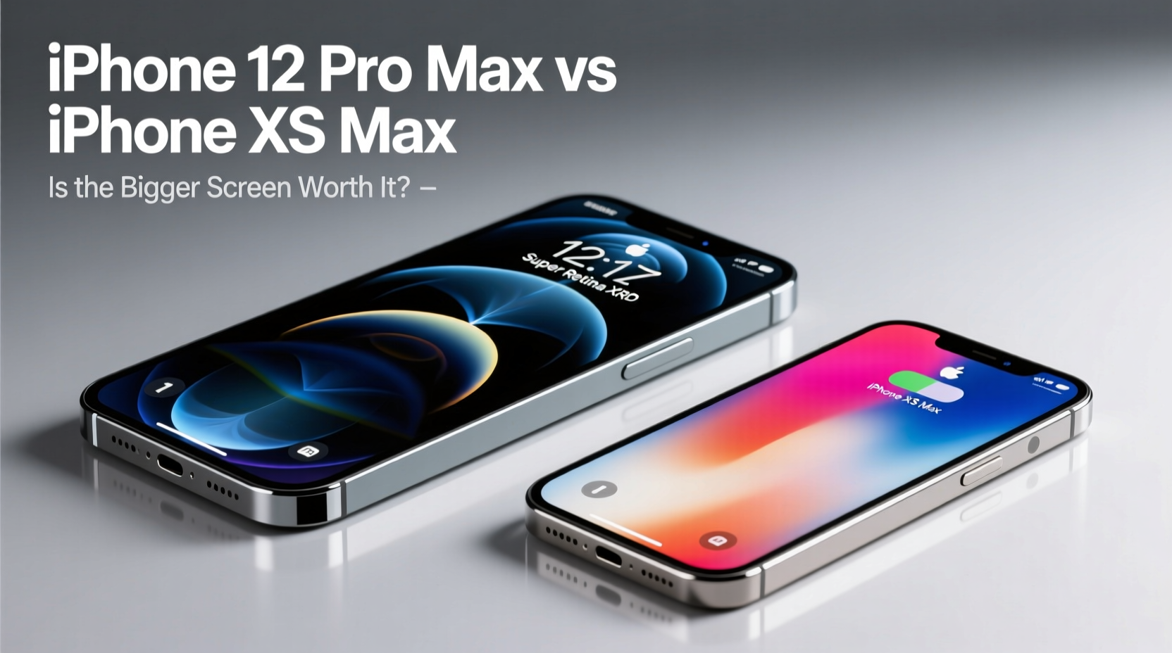 iphone 12 pro max vs iphone xs max is the bigger screen worth it