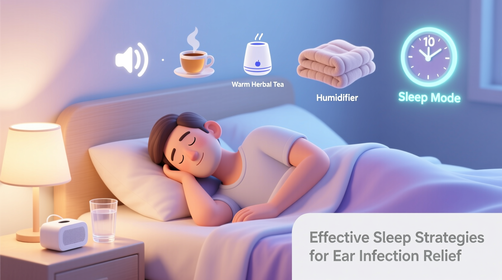 effective strategies for restful sleep when dealing with an ear infection