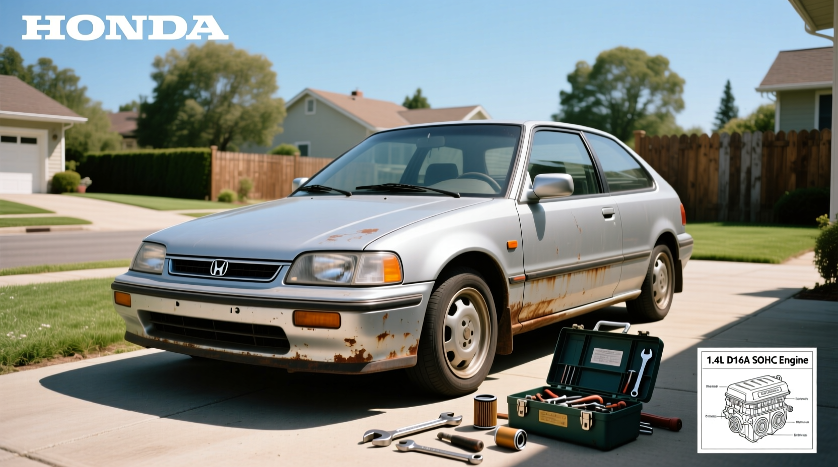 1996 civic hatchback engine guide