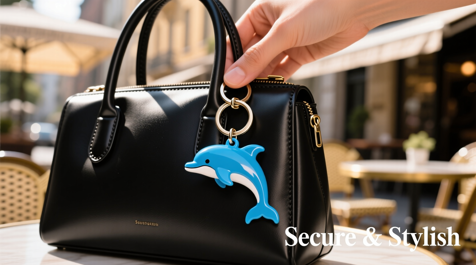 creative and secure ways to attach a dolphin keychain to your handbag