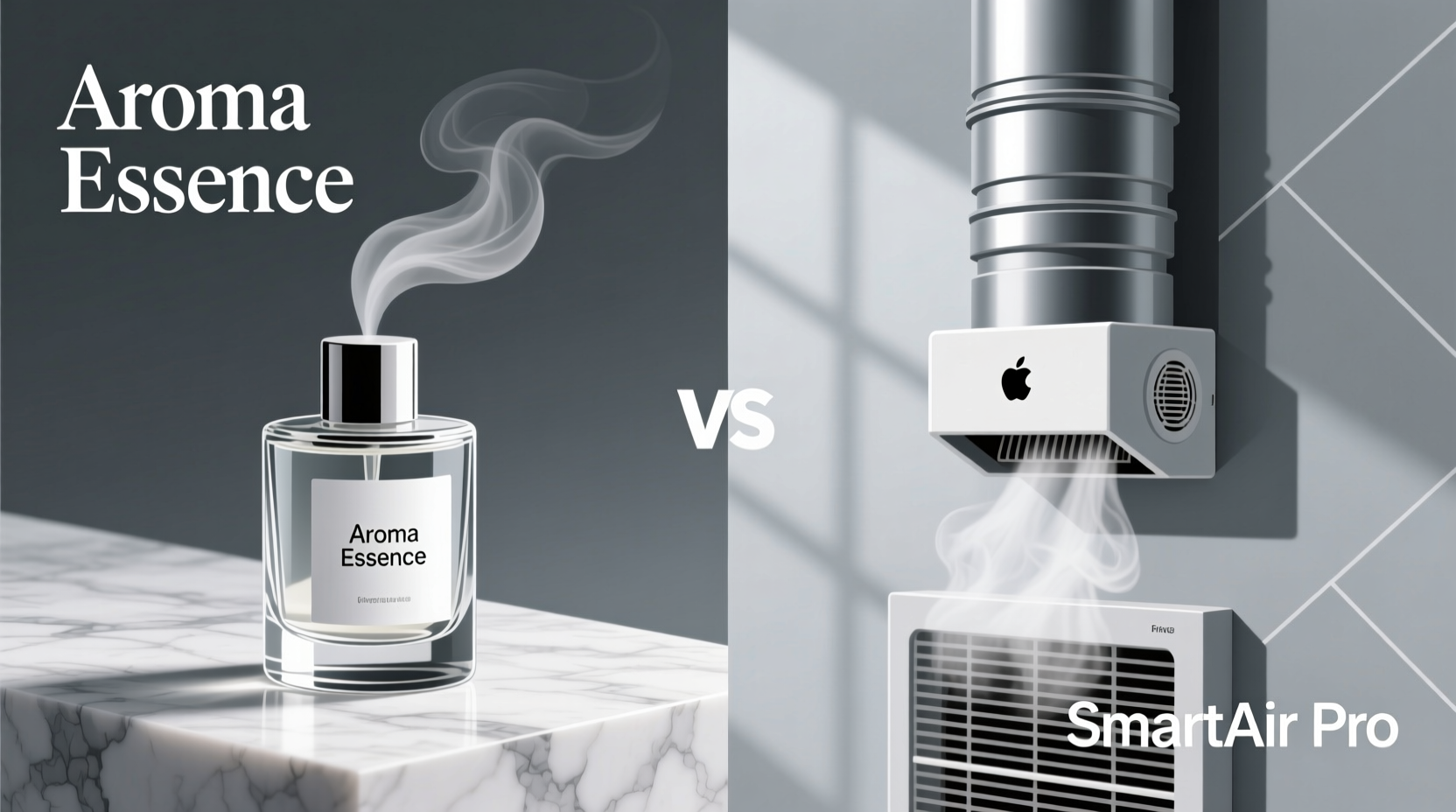 scent bottle vs hvac fragrance