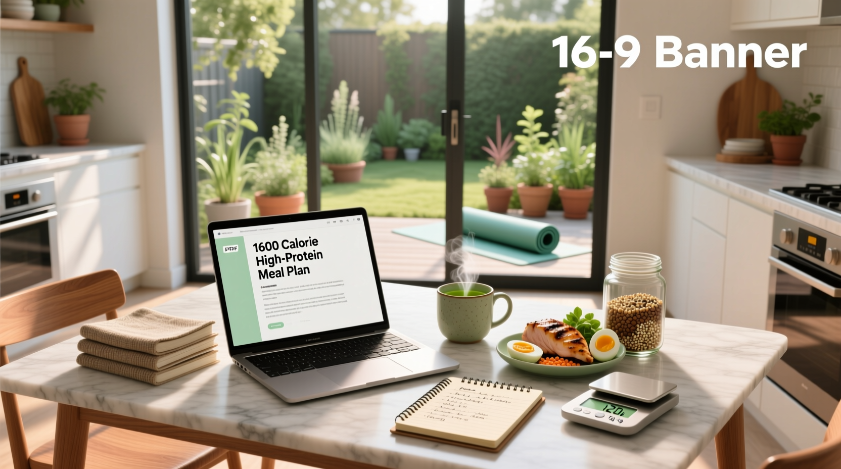 1600 calorie high protein meal plan guide