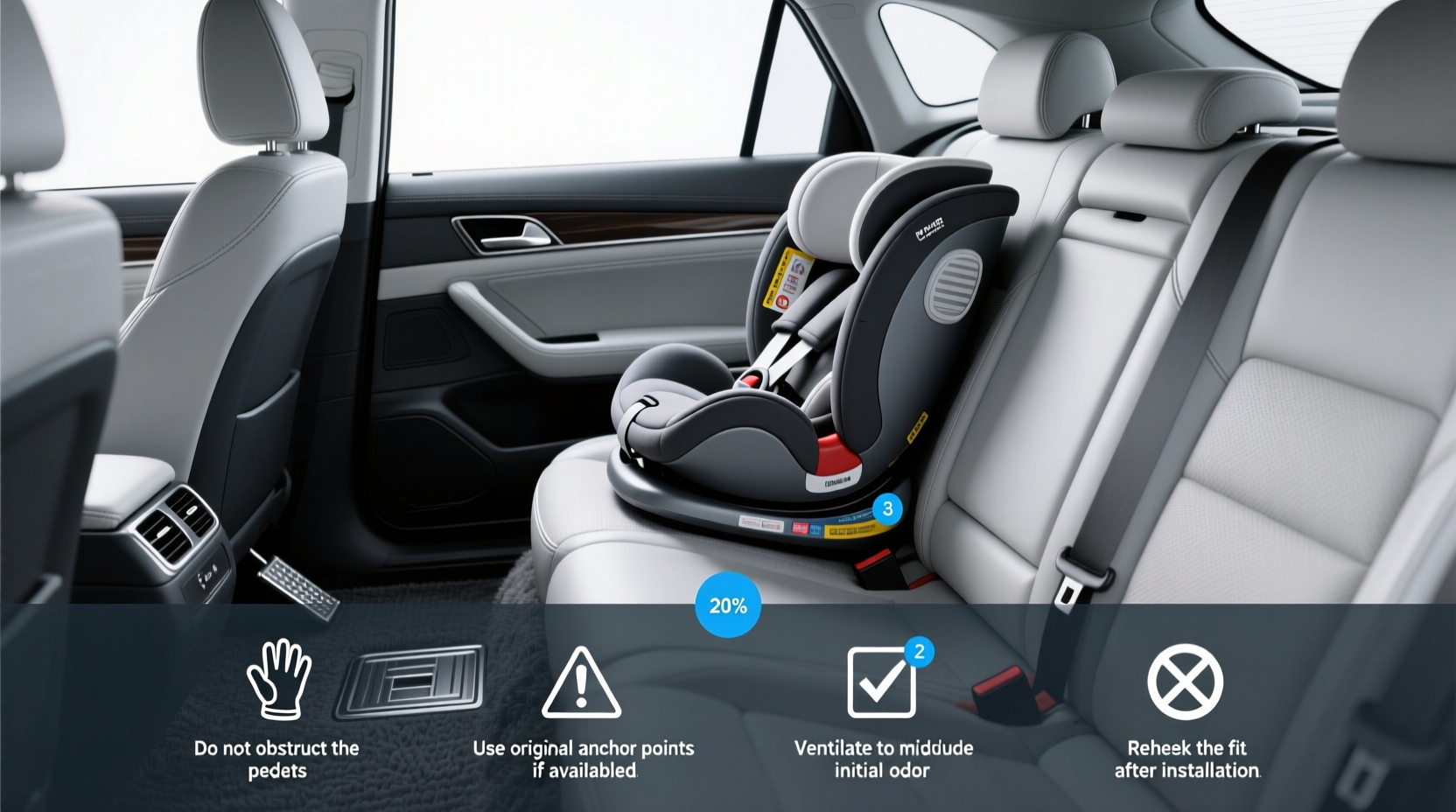 budget car rental child seat usa