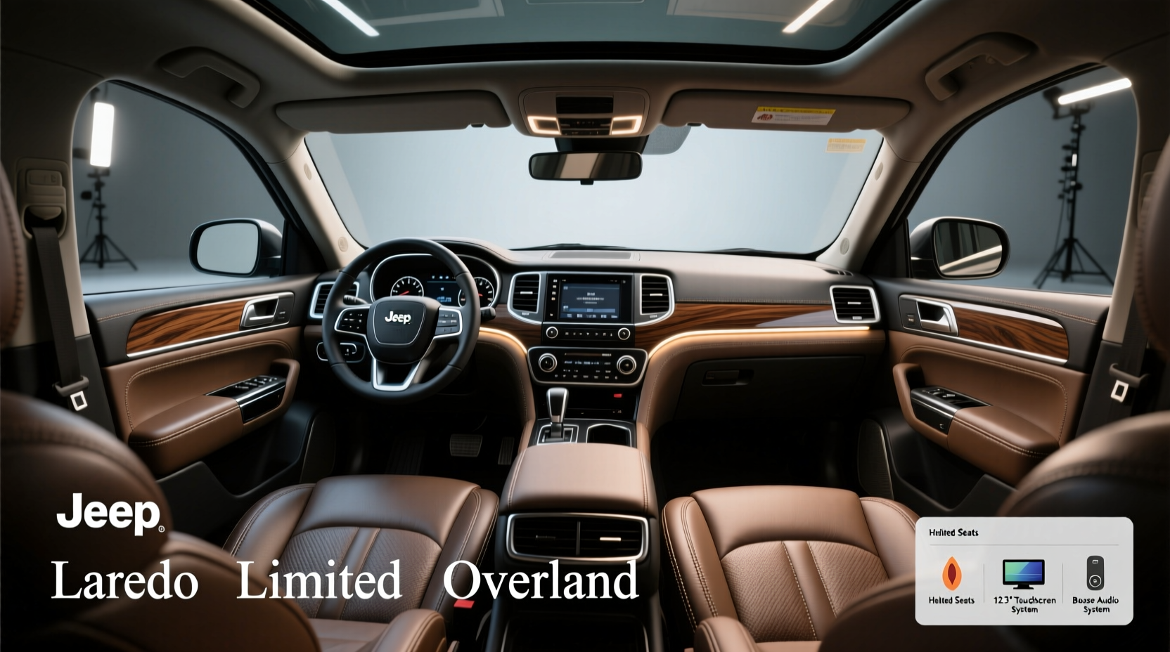 2026 grand cherokee interior trim comparison