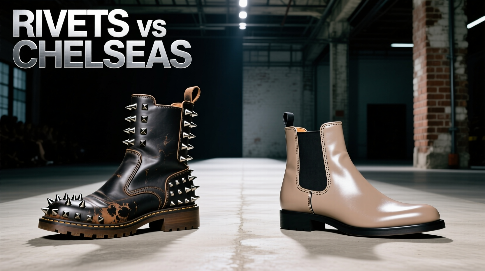 rivet boots vs chelsea boots are rivets just a flash in the pan or a real upgrade