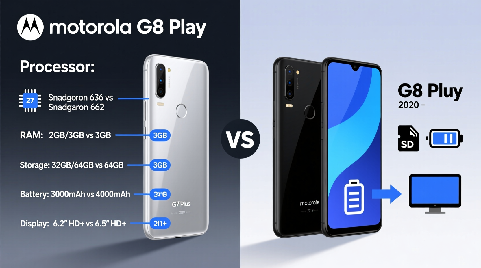 motorola g8 play vs g7 plus is the newer one really an upgrade