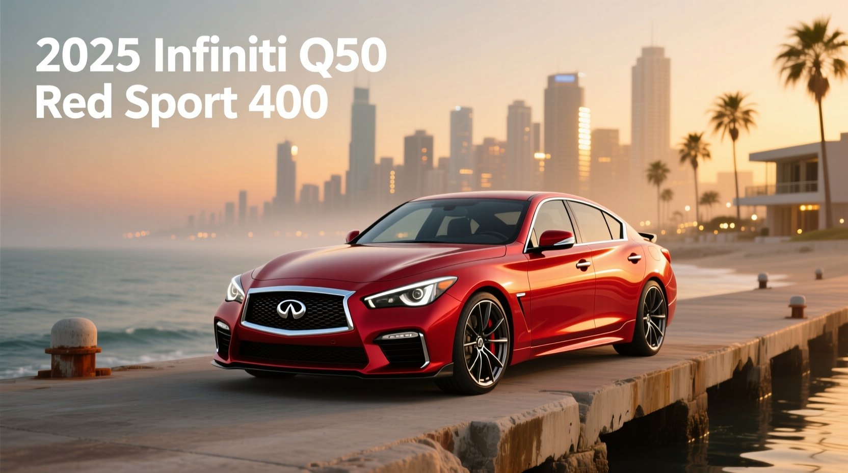 What to know about the 2025 Infiniti Q50 Red Sport 400
