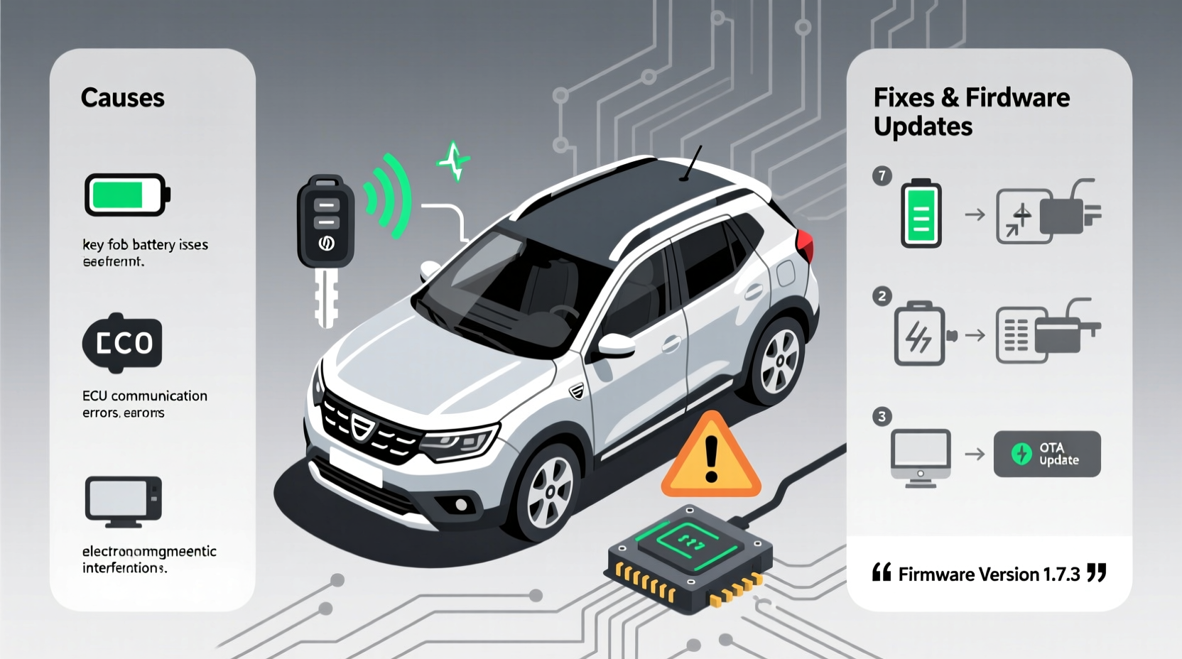 dacia jogger alarm interference