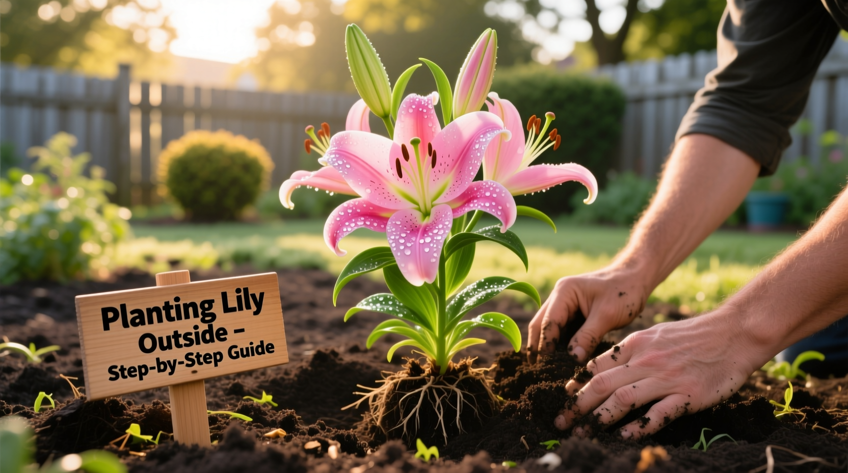 Can a Lily Plant Be Planted Outside? Yes, Here's How