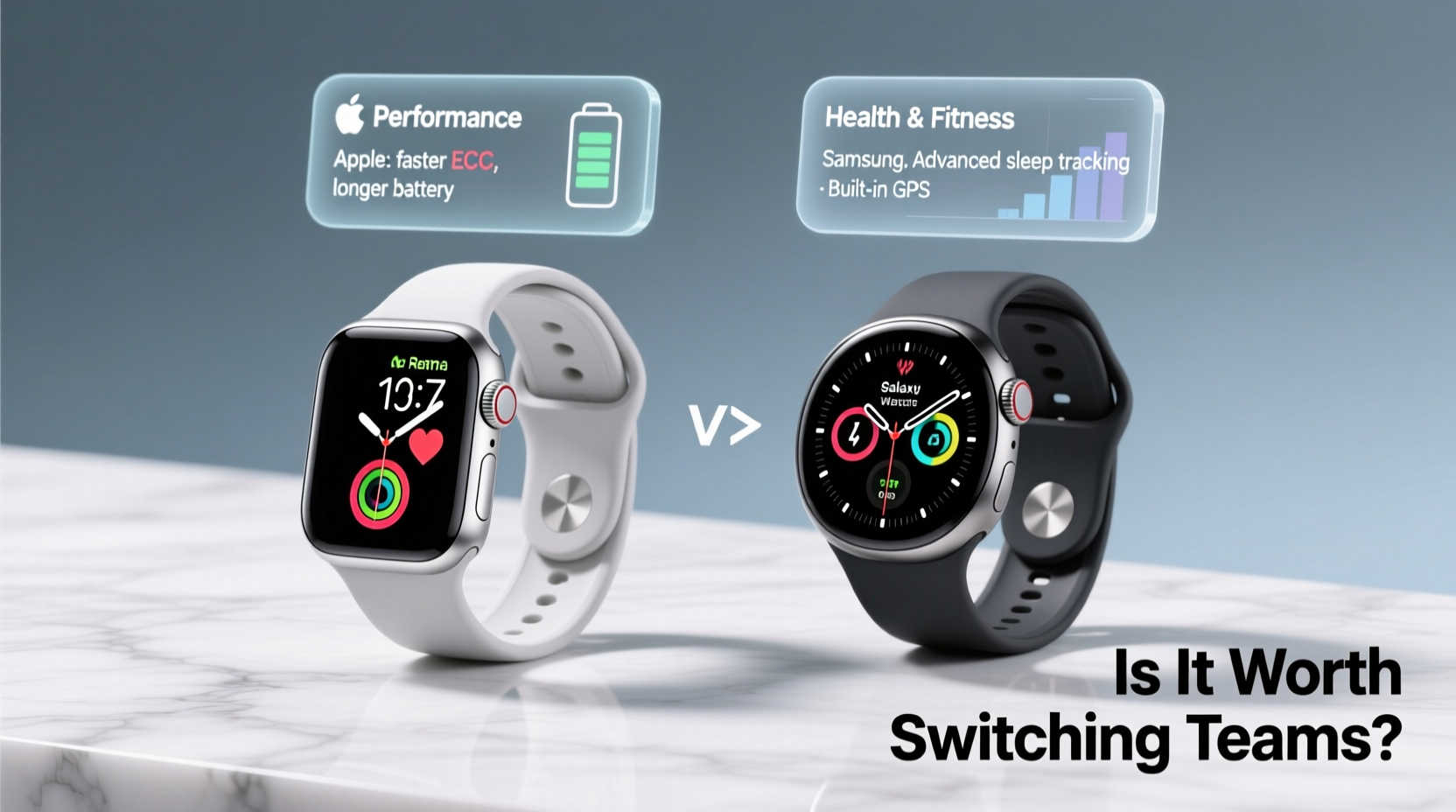 apple watch 7 vs galaxy watch 5 pro is it worth switching teams