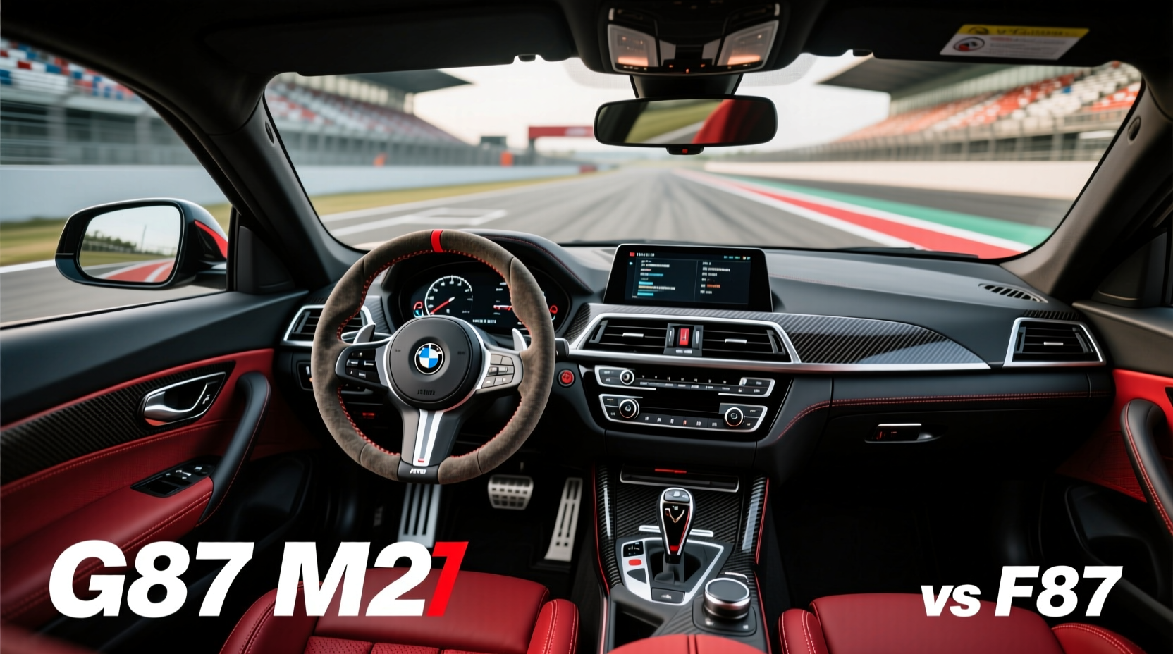 G87 M2 Interior Is Superior for Track Use vs F87
