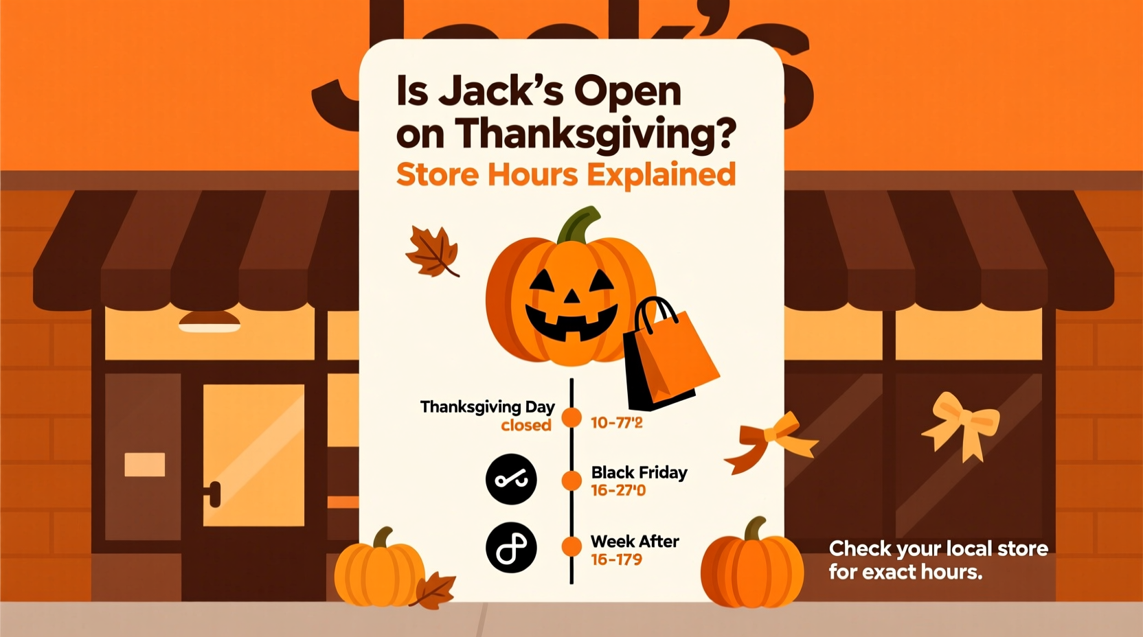 is jacks open on thanksgiving
