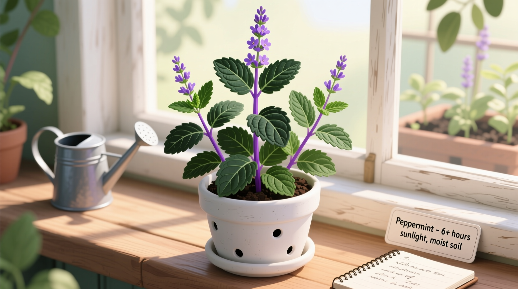 how to grow a peppermint plant