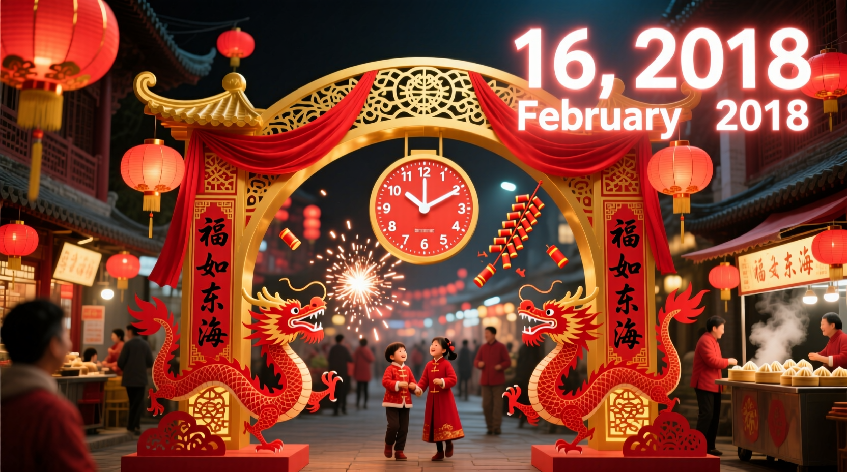 what dates are chinese new year 2018
