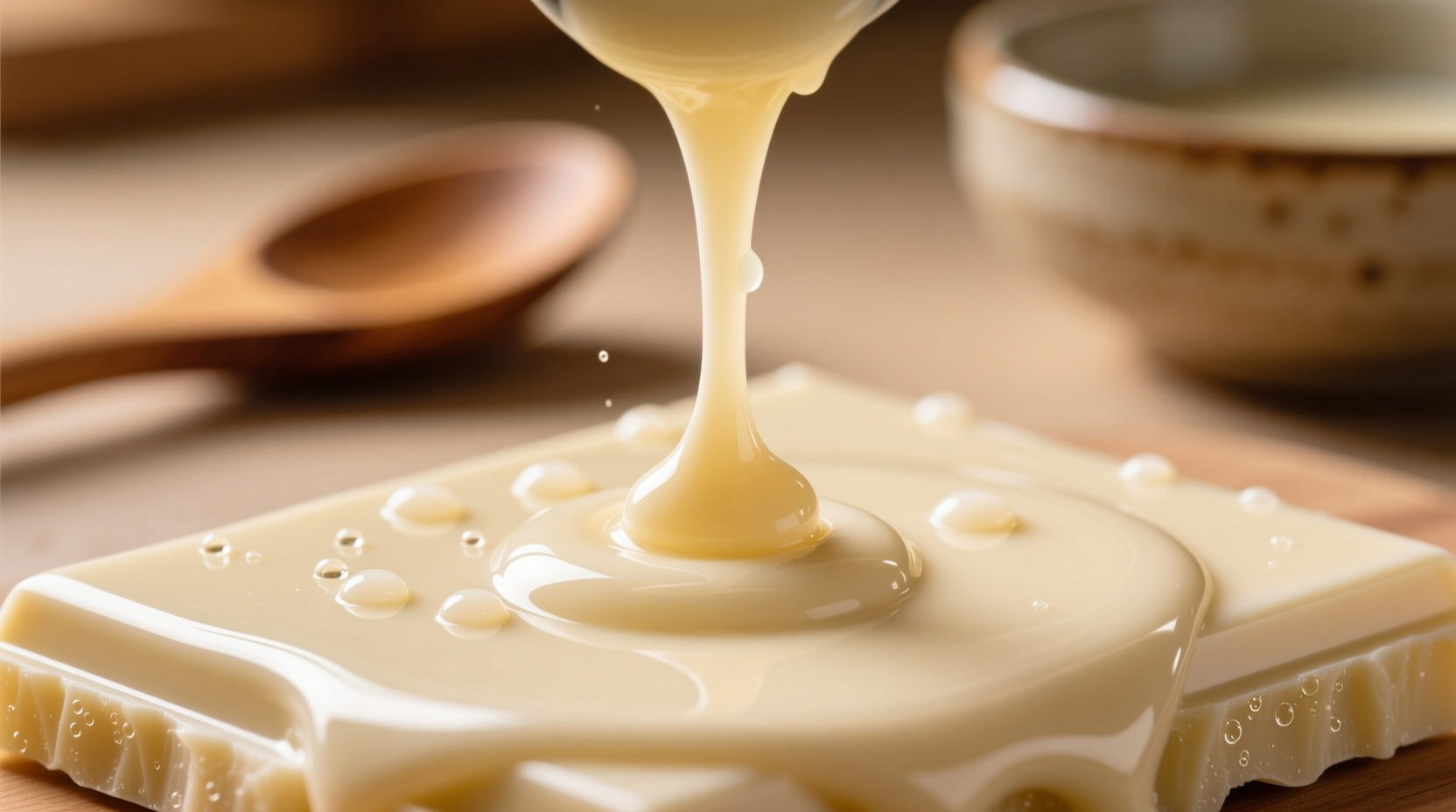 how melt white chocolate