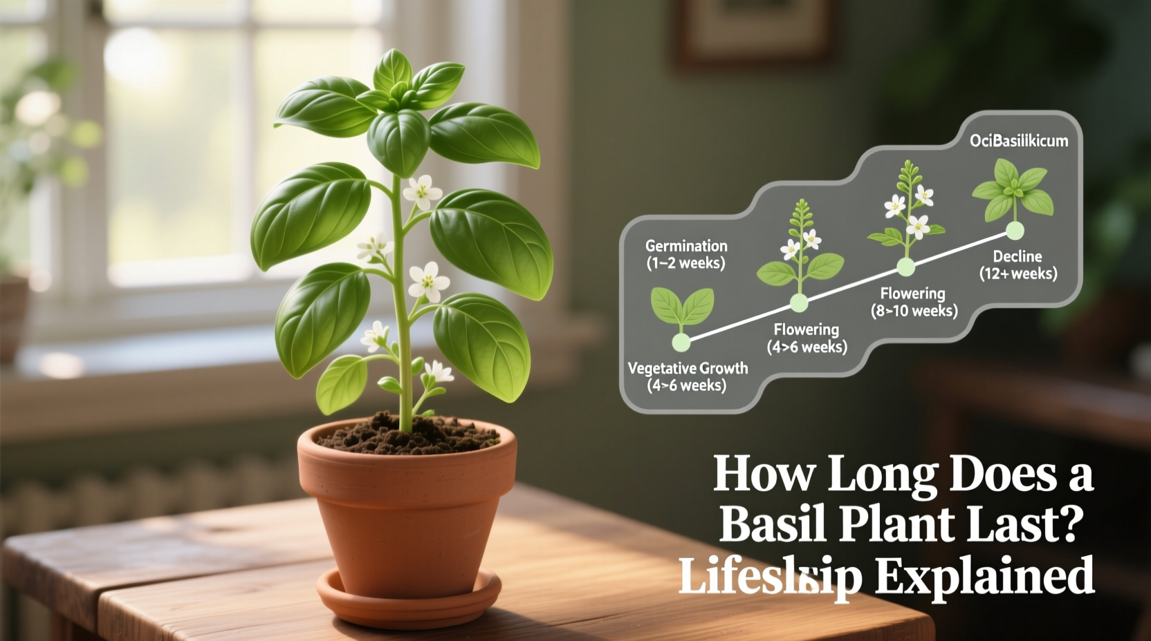 how long does a basil plant last