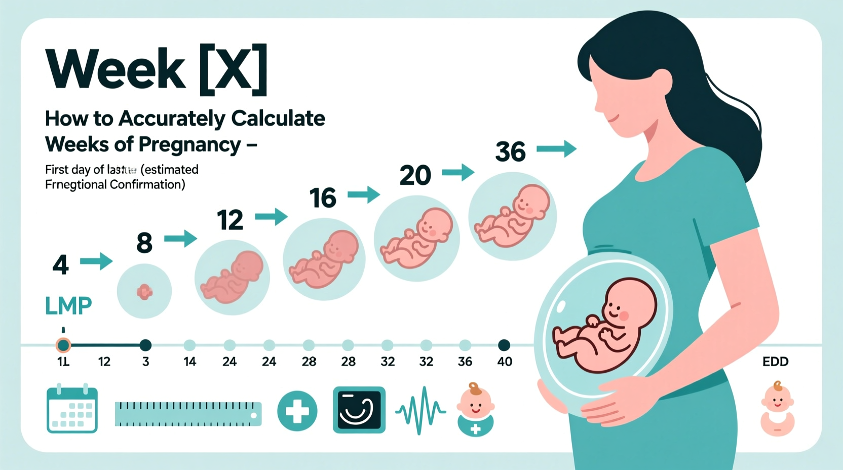 how to accurately calculate how many weeks pregnant you are a step by step guide