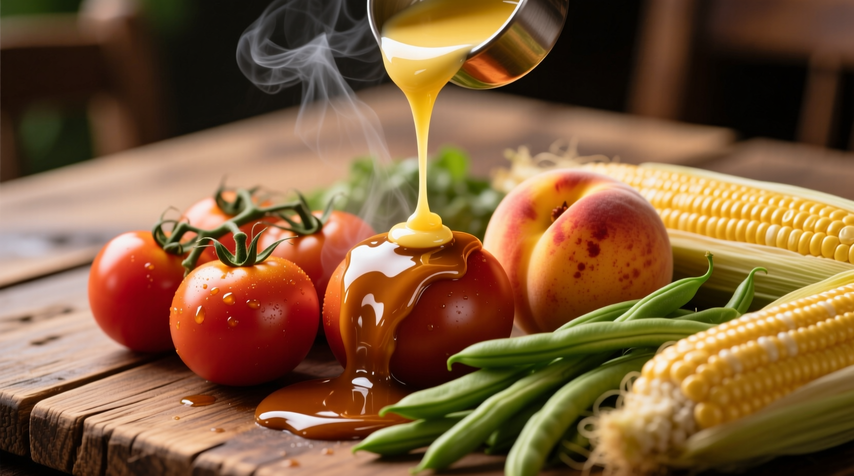 put brown butter on summer produce