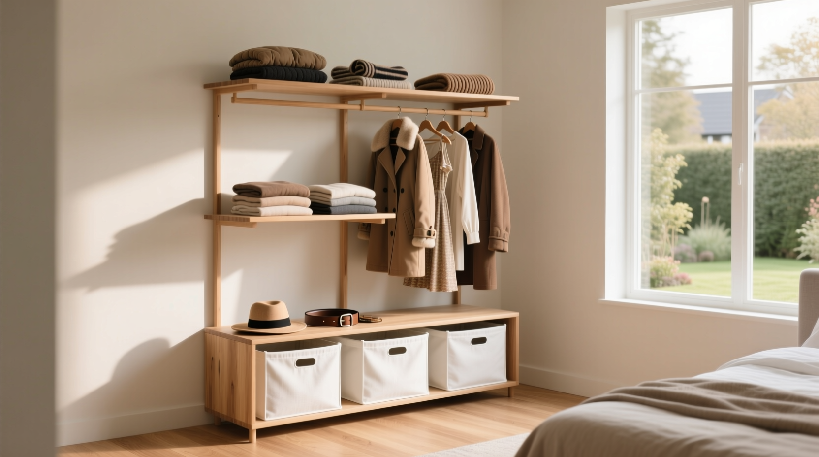 store your seasonal clothing efficiently with the three