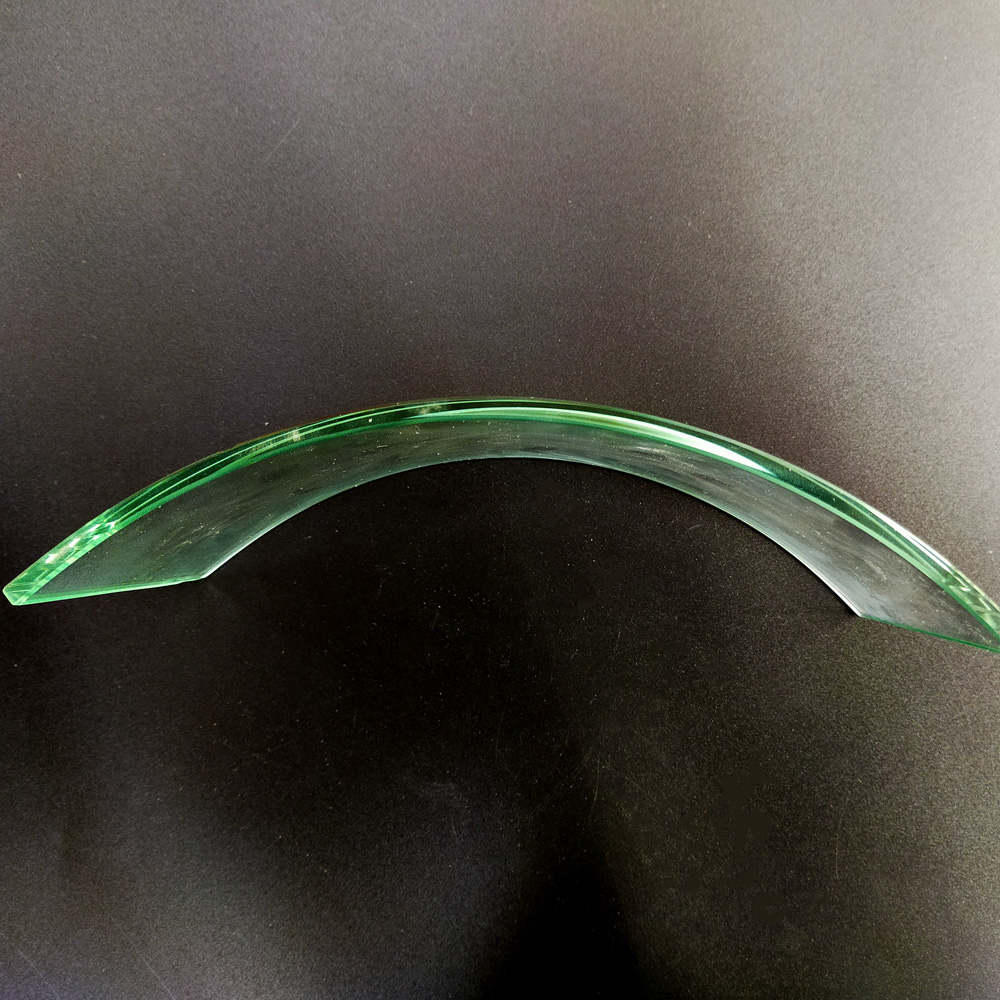 Processing Plant Customized Density Clear Curved Tempered Toughened Glass Factory