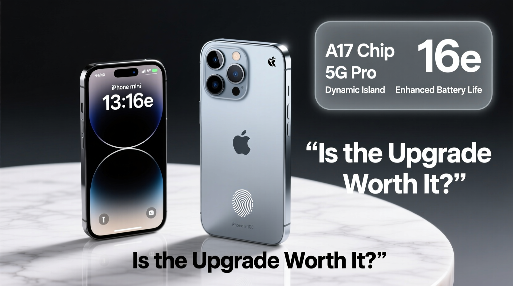 iphone 13 mini vs iphone 16e is the newer model really worth the upgrade