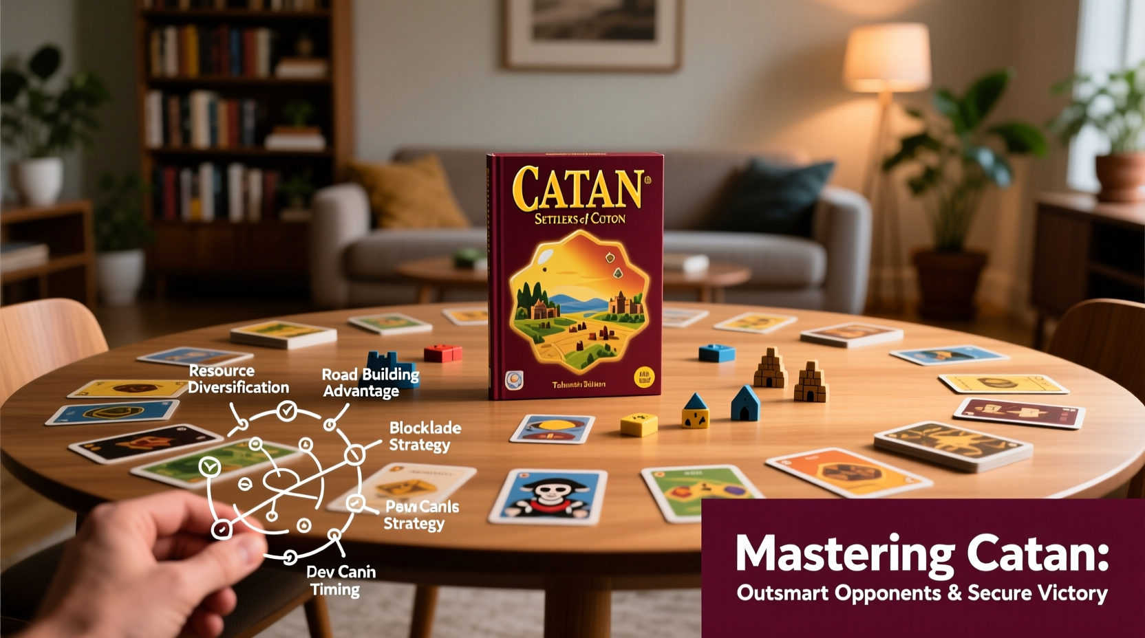 mastering catan proven tactics to outsmart opponents and secure victory