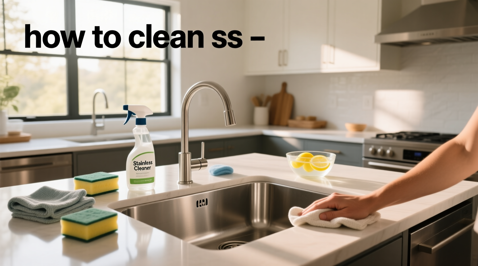 how to clean stainless steel step by step guide