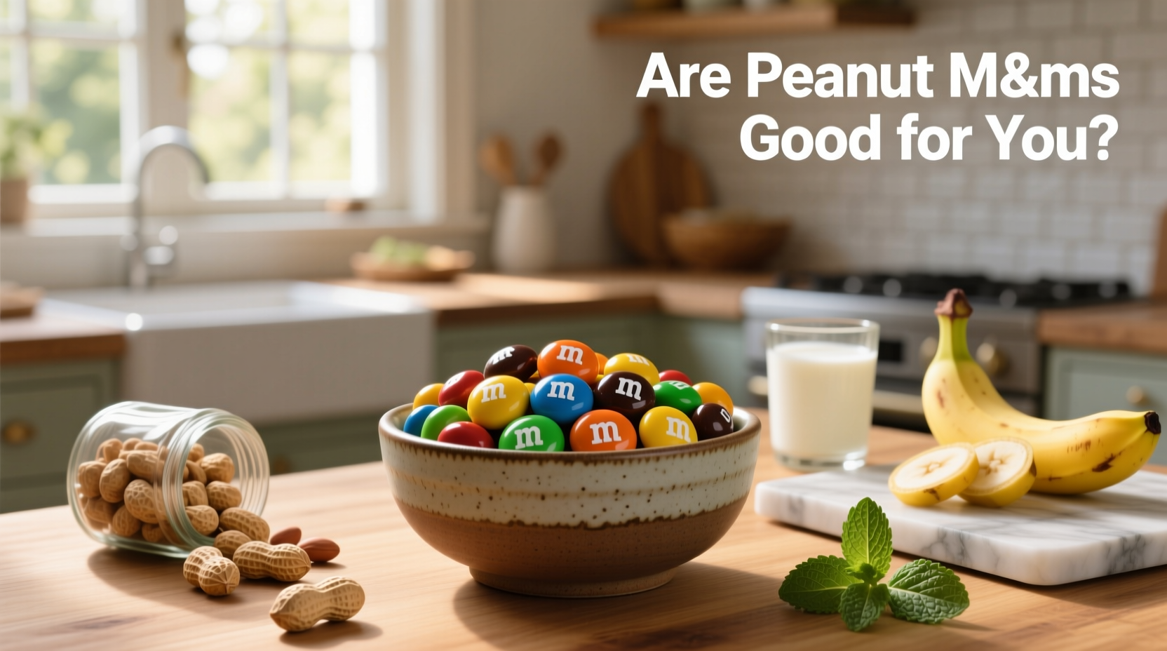 are peanut m ms good for you