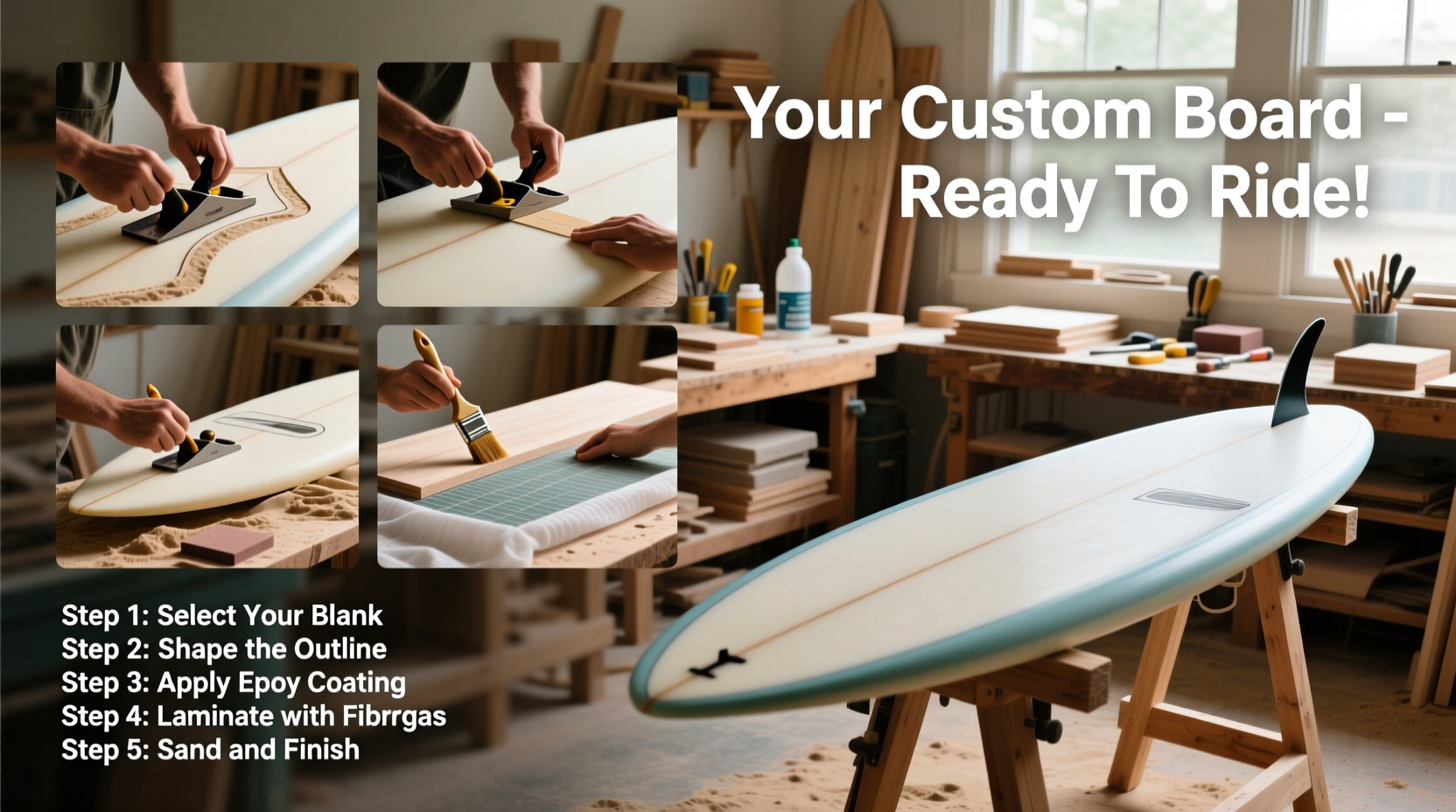 the complete diy guide to crafting your own custom surfboard at home